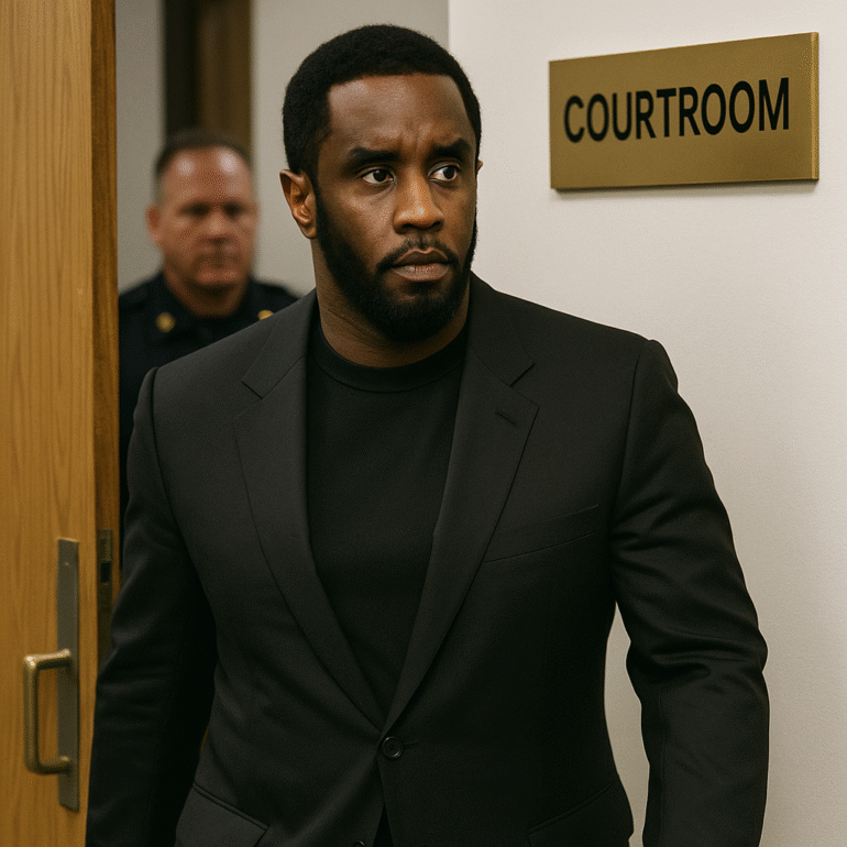 Sean "Diddy" Combs enters courtroom in black suit - Kyss 24.7 Jamz celebrity news